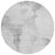 8' Silver Gray And Pewter Round Abstract Washable Indoor Outdoor Area Rug
