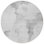 8' Silver Gray And Pewter Round Abstract Washable Indoor Outdoor Area Rug