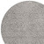 8' Taupe And Gray Round Abstract Washable Indoor Outdoor Area Rug - 880016656831
