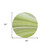 8' Artichoke Green Green And Olive Green Round Abstract Washable Indoor Outdoor Area Rug