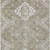10' X 14' Taupe Beige And Ivory Medallion Washable Indoor Outdoor Area Rug