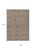 9' X 12' Brown Beige And Taupe Geometric Washable Indoor Outdoor Area Rug