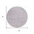 8' Lavender And Lilac Round Abstract Washable Indoor Outdoor Area Rug