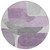 8' Purple And Gray Round Abstract Washable Indoor Outdoor Area Rug - Purple, Gray