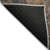 8' X 8' Chocolate Terracotta and Ivory Round Abstract Washable Indoor Outdoor Area Rug
