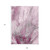 9' X 12' Pink Abstract Washable Non Skid Indoor Outdoor Area Rug - Pink