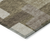 10' X 14' Brown And Beige Abstract Washable Indoor Outdoor Area Rug