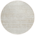 8' Ivory Beige And Tan Round Abstract Washable Indoor Outdoor Area Rug