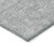 10' X 14' Gray Silver And Ivory Floral Washable Indoor Outdoor Area Rug - 608219311926