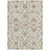 10' X 14' Ivory Brown And Gray Moroccan Washable Indoor Outdoor Area Rug