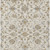 10' X 14' Ivory Brown And Gray Moroccan Washable Indoor Outdoor Area Rug