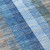 8' Denim Blue Sky Blue And Beige Round Plaid Washable Indoor Outdoor Area Rug