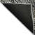 9' X 12' Black Gray And Ivory Floral Washable Indoor Outdoor Area Rug