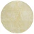 8' Wheat Gold And Ivory Round Geometric Washable Indoor Outdoor Area Rug