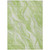 10' X 14' Green And Ivory Abstract Washable Indoor Outdoor Area Rug Transitional Style - Green, Ivory Color