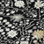 8' Black Ivory And Gray Round Oriental Washable Indoor Outdoor Area Rug