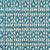 9' X 12' Teal Blue And Ivory Geometric Washable Indoor Outdoor Area Rug - Teal Blue, Ivory