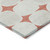 9' X 12' Salmon Beige And Ivory Abstract Washable Indoor Outdoor Area Rug