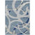 8' X 10' Gray Abstract Washable Indoor Outdoor Area Rug