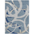 8' X 10' Gray Abstract Washable Indoor Outdoor Area Rug