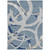 8' X 10' Gray Abstract Washable Indoor Outdoor Area Rug Transitional Style - Gray Color
