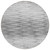 8' Gray And Charcoal Round Abstract Washable Indoor Outdoor Area Rug