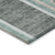 8' X 10' Black and Green Abstract Washable Indoor Outdoor Area Rug