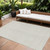 10' X 14' Beige And Brown Geometric Washable Indoor Outdoor Area Rug