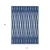 10' X 14' Navy Blue Gray And Ivory Geometric Washable Indoor Outdoor Area Rug