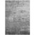 10' X 14' Gray And Silver Striped Washable Indoor Outdoor Area Rug Transitional Style - Gray, Silver Color