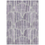 10' X 14' Purple Ivory And Lavender Abstract Washable Indoor Outdoor Area Rug