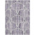 10' X 14' Purple Ivory And Lavender Abstract Washable Indoor Outdoor Area Rug