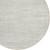 8' Ivory And Gray Round Striped Washable Indoor Outdoor Area Rug