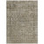 8' X 10' Pewter And Beige Abstract Washable Indoor Outdoor Area Rug