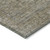 8' X 10' Pewter And Beige Abstract Washable Indoor Outdoor Area Rug