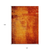 10' X 14' Orange Abstract Washable Non Skid Indoor Outdoor Area Rug