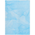 9' X 12' Blue Abstract Washable Non Skid Indoor Outdoor Area Rug