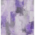 9' X 12' Lavender And Ivory Abstract Washable Indoor Outdoor Area Rug - Lavender, Ivory