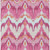 9' X 12' Pink Mauve And Orange Ikat Washable Indoor Outdoor Area Rug