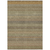 10' X 14' Khaki Striped Washable Non Skid Indoor Outdoor Area Rug