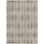 10' X 14' Beige Taupe and Brown Geometric Washable Non Skid Indoor Outdoor Area Rug