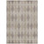 10' X 14' Beige Taupe and Brown Geometric Washable Non Skid Indoor Outdoor Area Rug