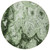 8' Artichoke Green And Emerald Round Abstract Washable Indoor Outdoor Area Rug