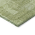 8' X 10' Sage And Green Abstract Washable Indoor Outdoor Area Rug