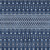 8' X 10' Navy Blue And Denim Blue Tribal Washable Indoor Outdoor Area Rug