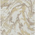 8' X 10' Ivory Gold And Brown Abstract Washable Indoor Outdoor Area Rug