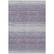 9' X 12' Lavender And Ivory Abstract Washable Indoor Outdoor Area Rug