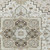 9' X 12' Ivory And Brown Oriental Washable Indoor Outdoor Area Rug