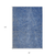 8' X 10' Navy Blue Gray And Ivory Abstract Washable Indoor Outdoor Area Rug