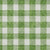 8' X 10' Green And Gray Plaid Washable Indoor Outdoor Area Rug